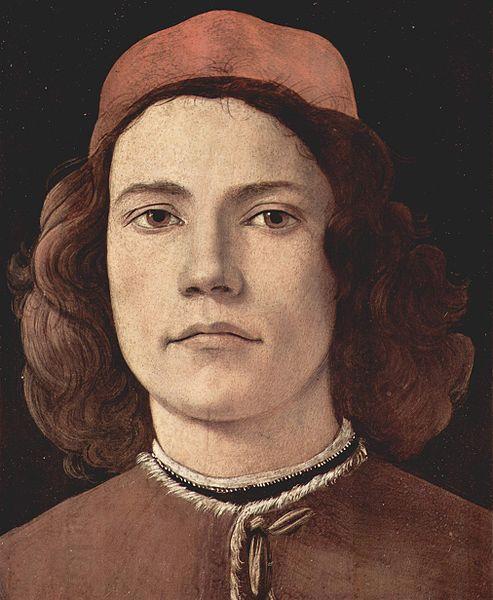 Sandro Botticelli Portrat eines jungen Mannes China oil painting art